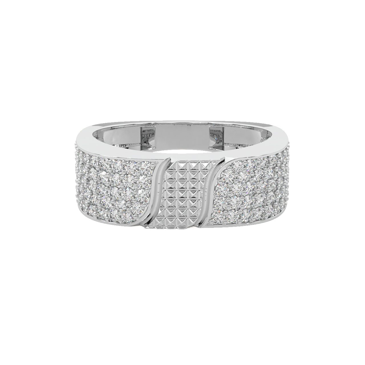 Luke Round Diamond Ring For Men